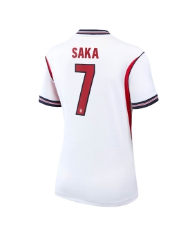 Billige Fotballdrakt England Bukayo Saka #7 Replika Hjemmedrakt Dame VM 2026 Kortermet Billige Fotballdrakt England Bukayo Saka #7 Replika Hjemmedrakt Dame VM 2026 Kortermet